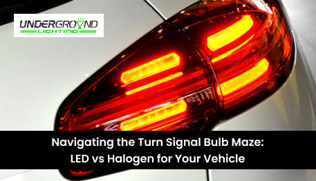 Navigating the Turn Signal Bulb Maze: LED vs. Halogen for Your Vehicle
