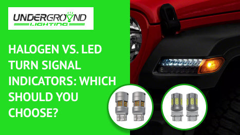 Halogen vs. LED Turn Signal Indicators