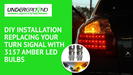 DIY Installation: Replacing Your Turn Signal with 3157 Amber LED Bulbs