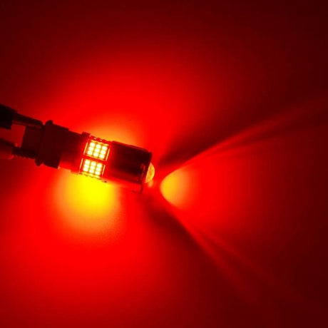 1156 Red Brake light, Turn Signal LED W/ Built in Resistors No Hyperflash (PAIR)