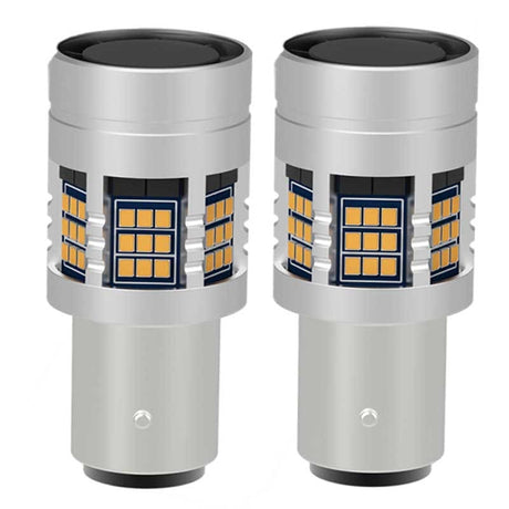 1157 Amber Turn Signal LED W/ Built in Resistors No Hyperflash (PAIR)