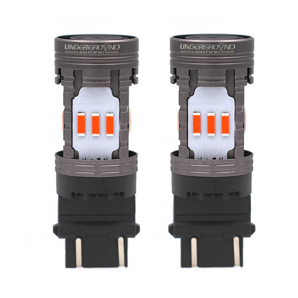 1999-2014 GMC Sierra LED Rear Turn Signal Bulbs W/ Built in Resistor No hyperflash (PAIR) Red