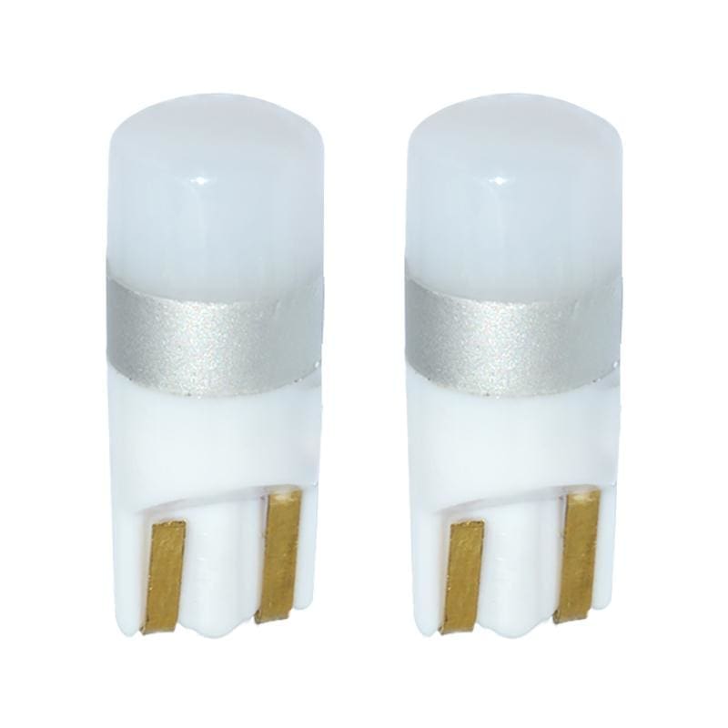 360-Degree Shine 5-SMD T10 Wedge Light LED Bulbs 158 168 175 194 2823 2825 (2 Pieces)