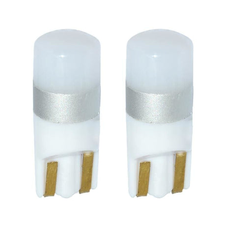 360-Degree Shine 5-SMD T10 Wedge Light LED Bulbs 158 168 175 194 2823 2825 (2 Pieces)