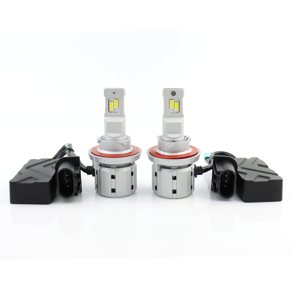H13 LED Headlight Kit, 60W 1200LM Plug and Play (PAIR)