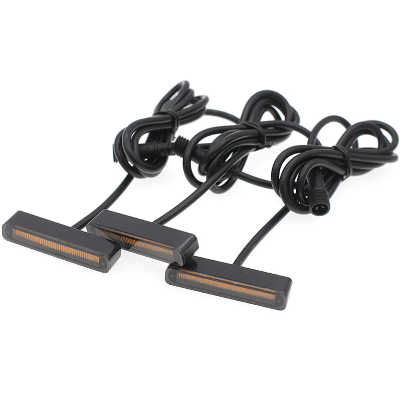 Universal LED Front Grille Lights for Trucks – Amber or White, Easy Install