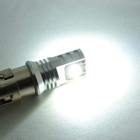 1156 White Led 1800LM CSP Chips for cars, trucks, Turn signal, Brake, Reverse, DRL (2 Pieces)