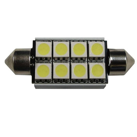 211 42mm 8 SMD Canbus Error Free Festoon Style LED Bulbs