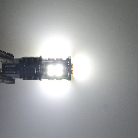 360-degree Error Free 13-SMD-5050 T10 921 W5W LED Bulbs w/ Built-in Load Resistors (2 Pieces) white