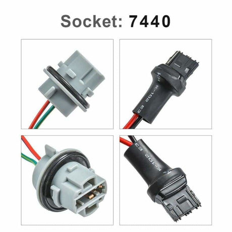 7440 7443 Plug and Play Resistor stops Hyper Flashing and Errors (2 Pieces) 7440 All other models