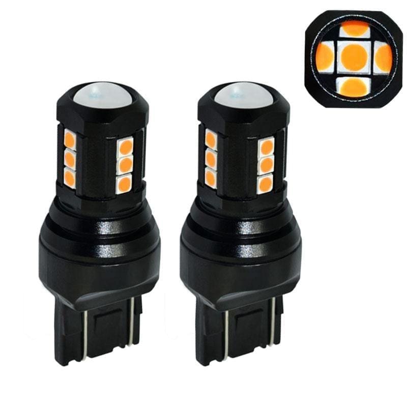 7440/7443 Amber Turn Signal LED Bulbs (PAIR)