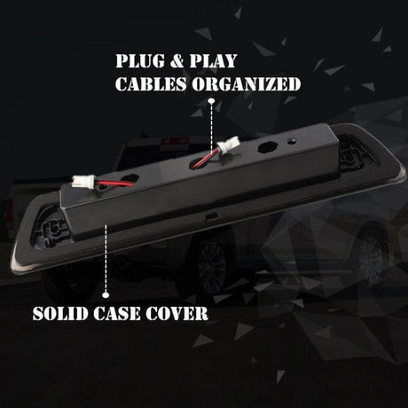 Black LED 3rd Brake Lights for Ford 2009-2014 F150 Models