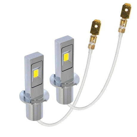 H3 LED 2000LM CSP Chips for Cars, Tucks Fog Light Bulbs (2 Pieces)