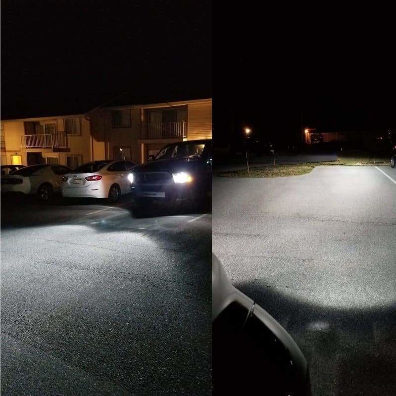 HID Low Beam Headlight for 2016-2019 Ram 1500/2500/3500 (projector)(PAIR)