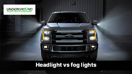 Fog Lights vs Headlights