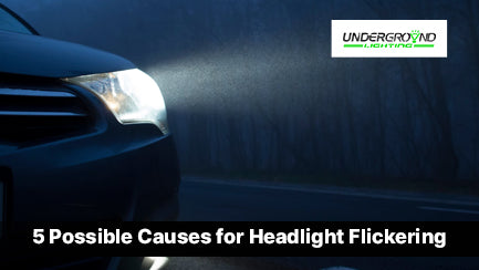 headlight flickering issue