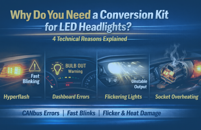 Are Conversion Kits Necessary for LED Headlights? 