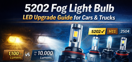 The Complete Guide to 5202 LED Fog Light Bulbs for Cars and Trucks
