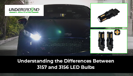 Understanding the Differences Between 3157 and 3156 LED Bulbs