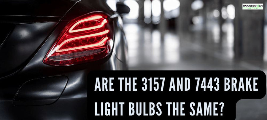 Are the 3157 and 7443 Brake Light Bulbs the Same?
