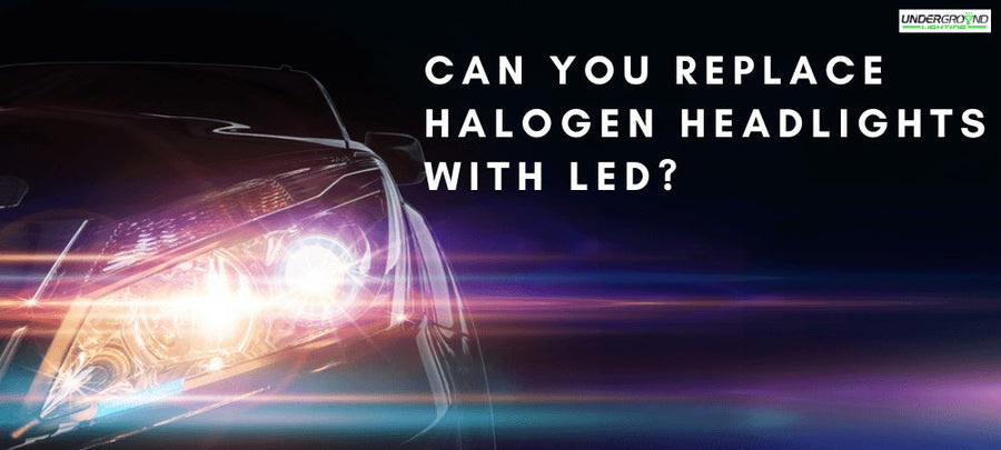 can you put led bulbs in halogen headlights