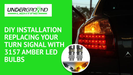 DIY Installation: Replacing Your Turn Signal with 3157 Amber LED Bulbs