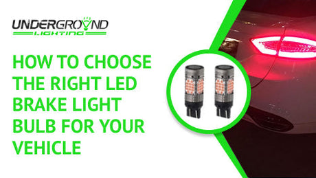 How to Choose the Right LED Brake Light Bulb for Your Vehicle