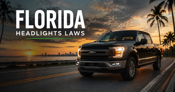 Florida Headlight Laws 2026: Legal Colors, Rules, Violations & Fines