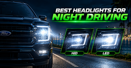 Which is the Best Headlight for Night Driving: HID or LED?