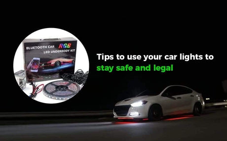 Tips to use your car lights to stay safe and legal