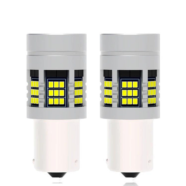 HQRP Car White 1156 BA15S 15 SMD 3528 LED Tail Brake Interior Light