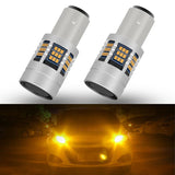 1157 Amber Turn Signal LED W/ Built in Resistors No Hyperflash (PAIR)