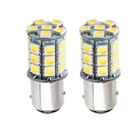 27-SMD-5050 1157 Ba15S LED bulbs, 360-Degree Shine T20 (2 Pieces)