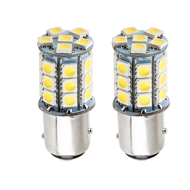27 Led 5050 360-Degree Shine 1157 Ba15S T20 LED Bulbs (2 Pieces) LEDS Underground Lighting 