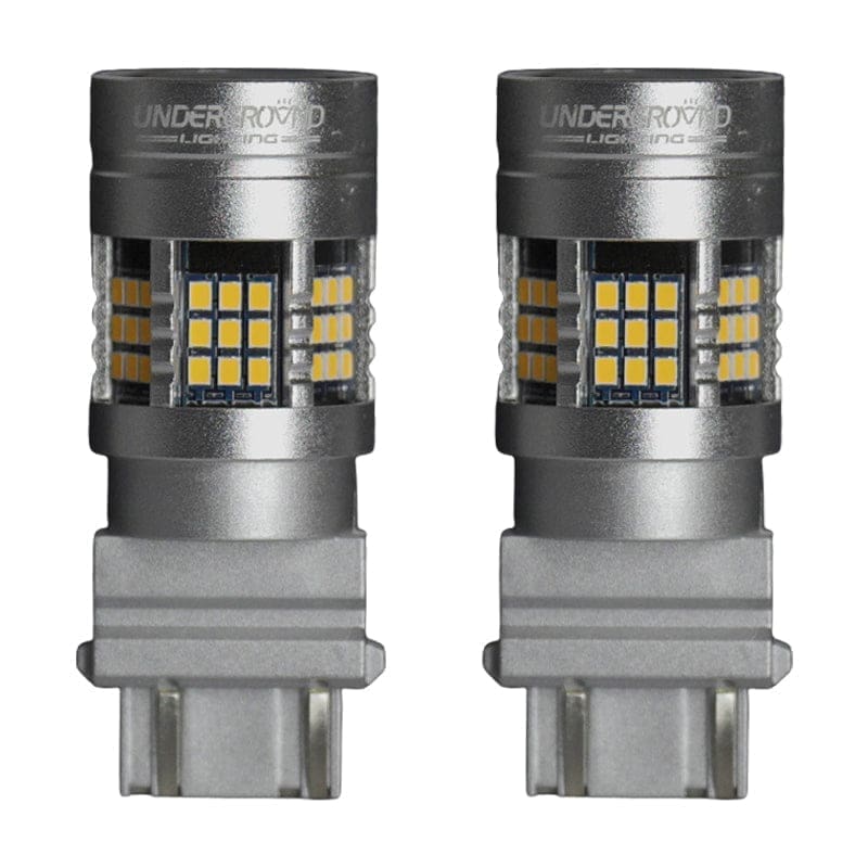 3156/3157 Amber Turn Signal LED W/ Built in Resistors No Hyper Flash (PAIR) LEDS Underground Lighting 
