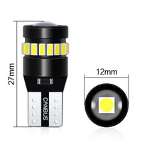 360-degree Error Free 18-SMD-5050 T10 194 2825 W5W LED Bulbs w/ Built-in Load Resistors (2 Pieces)