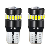 360-degree Error Free 18-SMD-5050 T10 194 2825 W5W LED Bulbs w/ Built-in Load Resistors (2 Pieces)