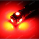 360-Degree Shine 5-SMD T10 Wedge Light LED Bulbs 158 168 175 194 2823 2825 (2 Pieces) LEDS Underground Lighting 