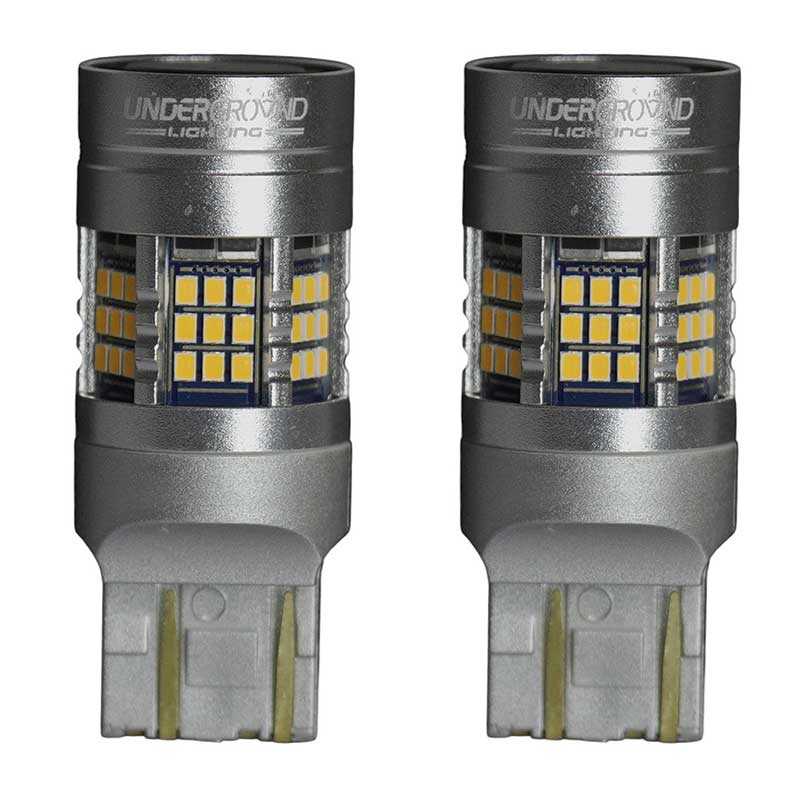7440/7443 Amber Turn Signal LED W/ Built in Resistors No Hyper Flash (PAIR)