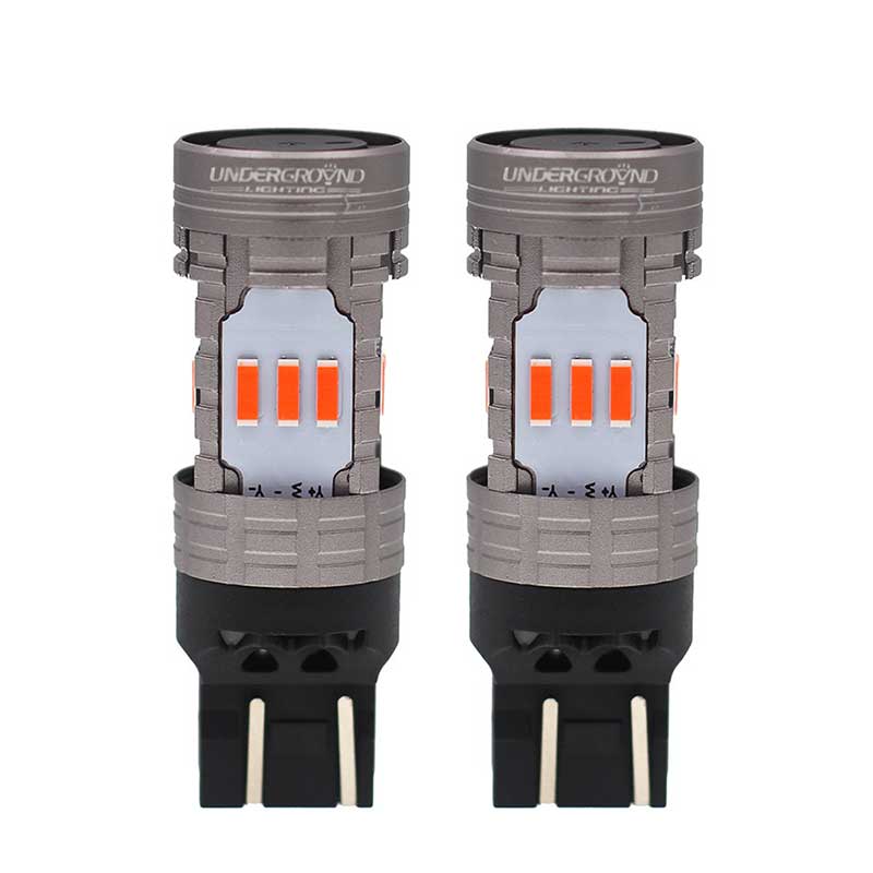 Shop 7443/7444 Red LED Brake Light Bulbs | No Hyper Flash (Pair