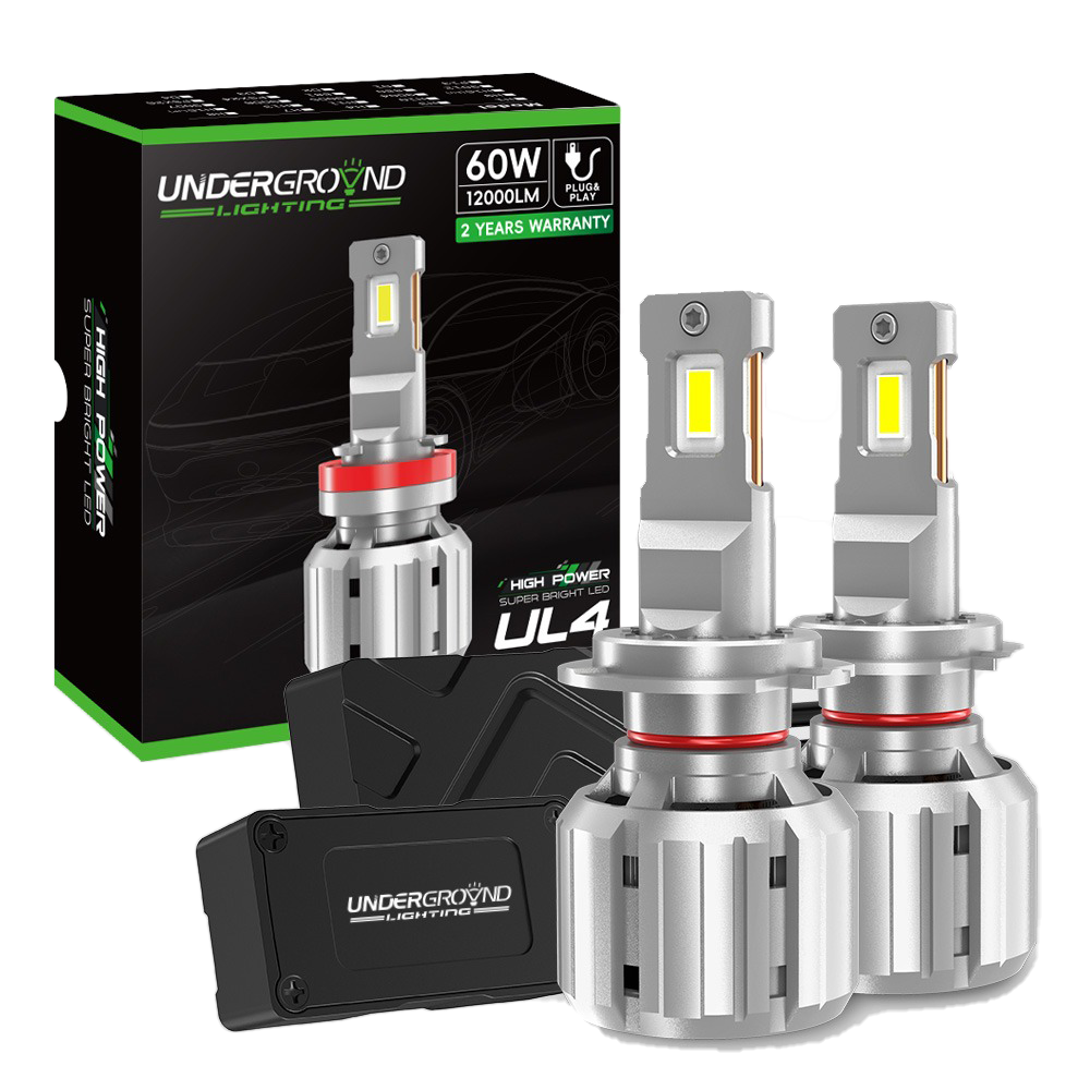 H7 60W 12000LM Canbus LED Headlight Kit (PAIR)