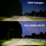 H11 HID Canbus Kit, 35W Error and Flicker Free (PAIR)