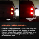 1999-2013 Chevrolet Silverado LED Rear Turn Signal Bulbs W/ Built in Resistor No hyperflash (PAIR)