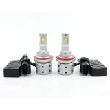 H13 LED Headlight Kit, 60W 1200LM Plug and Play (PAIR)