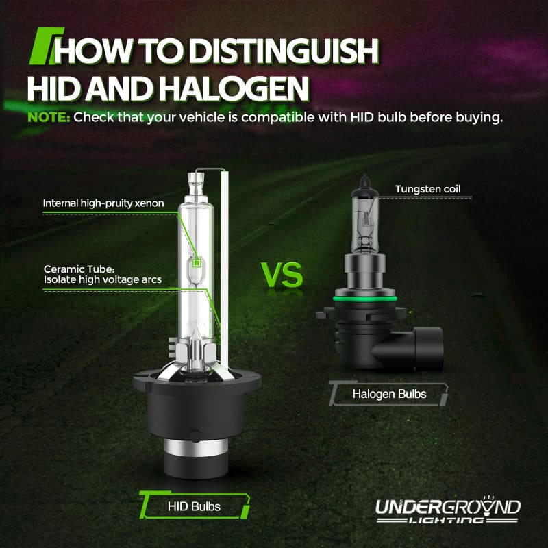 D2S HID Headlight Replacement Bulbs for 1998-2000 LEXUS LS400 (PAIR) - Hid Bulbs