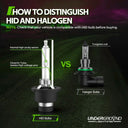 D2S HID Headlight Replacement Bulbs for 1998-2001 AUDI A4 (PAIR) - Hid Bulbs