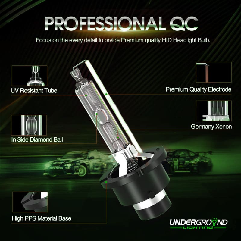 D2S HID Headlight Replacement Bulbs for 2013-2017 SUBARU Crosstrek (PAIR)