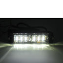 Dual Color Surface Mount Flasher Light - 12 LEDs Strobes Underground Lighting Amber 1 