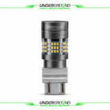 LED light bulb with 'Underground Lighting' branding on a white background
