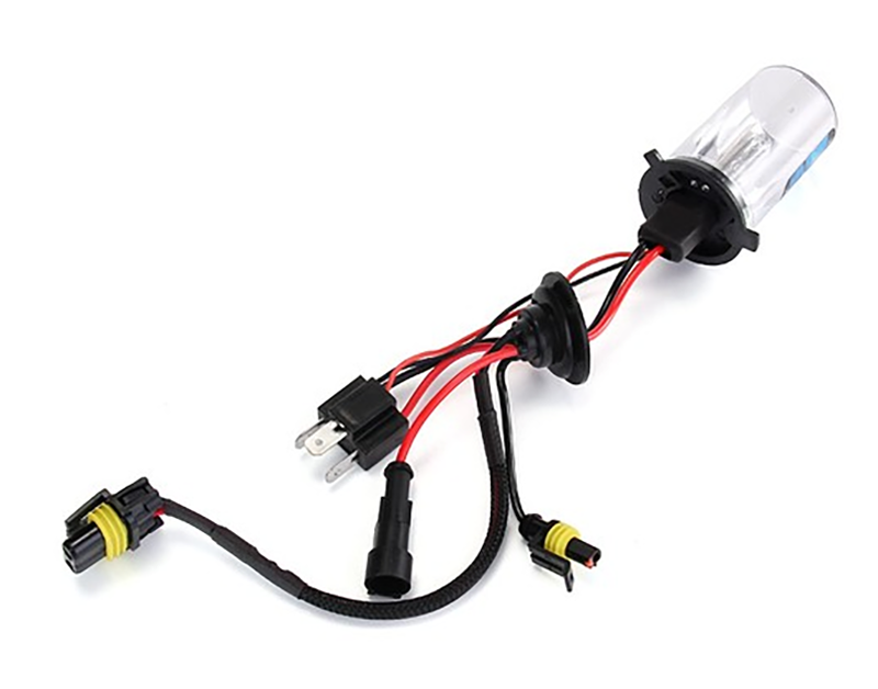H4 HID Replacement Bulbs, 3700 Lumens (2 Pieces)